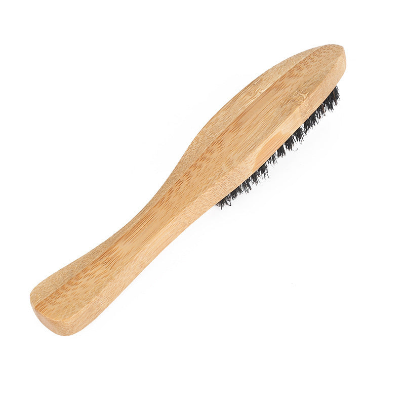 Men's Long Handle Portable Beard Brush