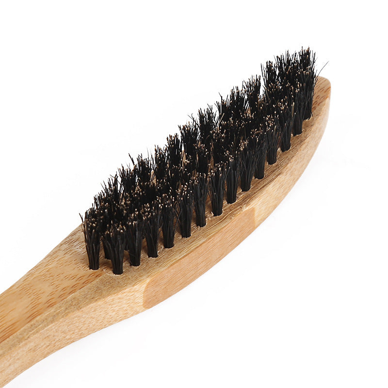 Men's Long Handle Portable Beard Brush